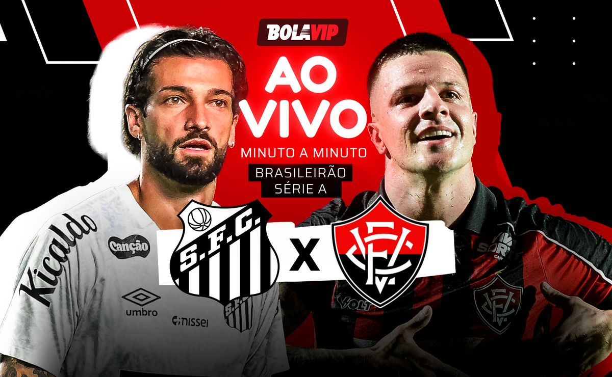 AO VIVO: Santos x Vitória – Acompanhe o Jogo Minuto a Minuto pelo Campeonato Brasileiro