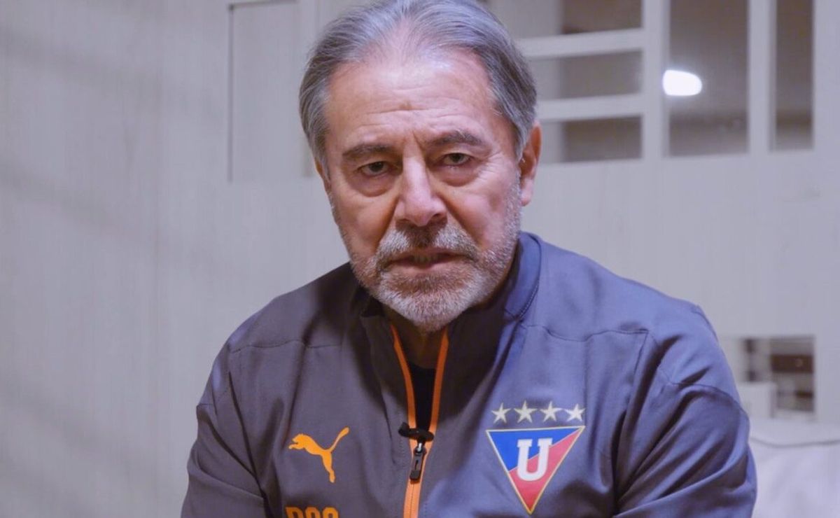 Isaac Álvarez, presidente da LDU, diz que altitude de Quito não atrapalha: “Para nós também acontece”