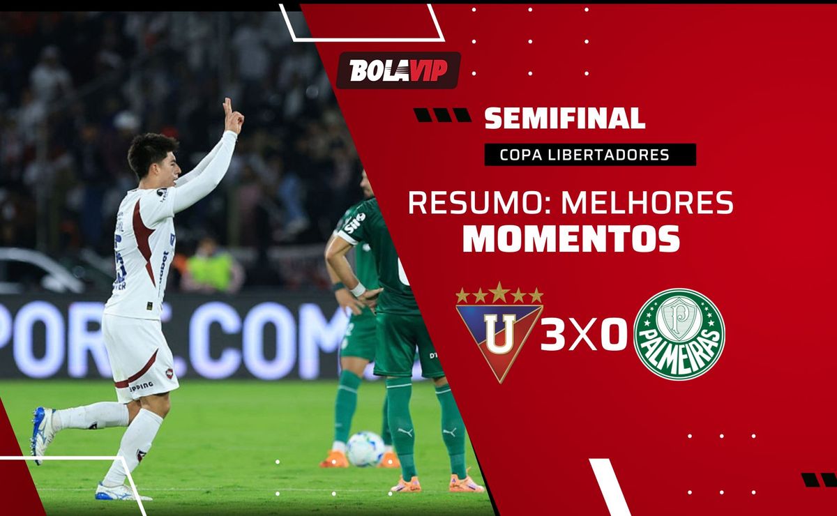LDU 3 x 0 Palmeiras: resumo completo da derrota alviverde na Copa Libertadores