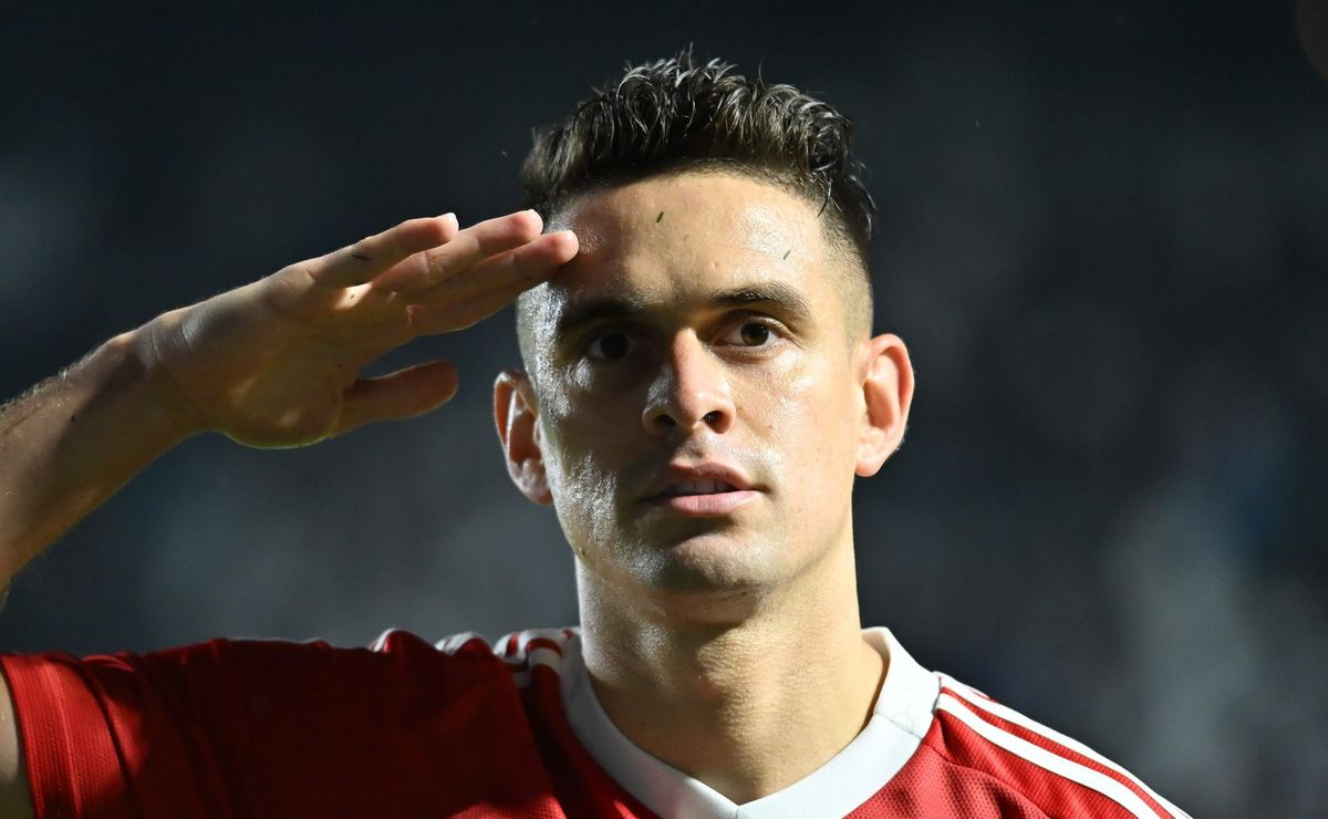 Números de gols de Rafael Borré caem drasticamente em 2025 e alerta é ligado no Internacional