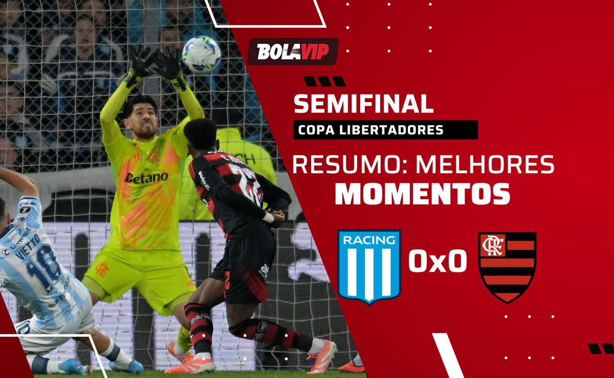 Racing 0 x 0 Flamengo: resumo completo do empate que garantiu a final da Libertadores