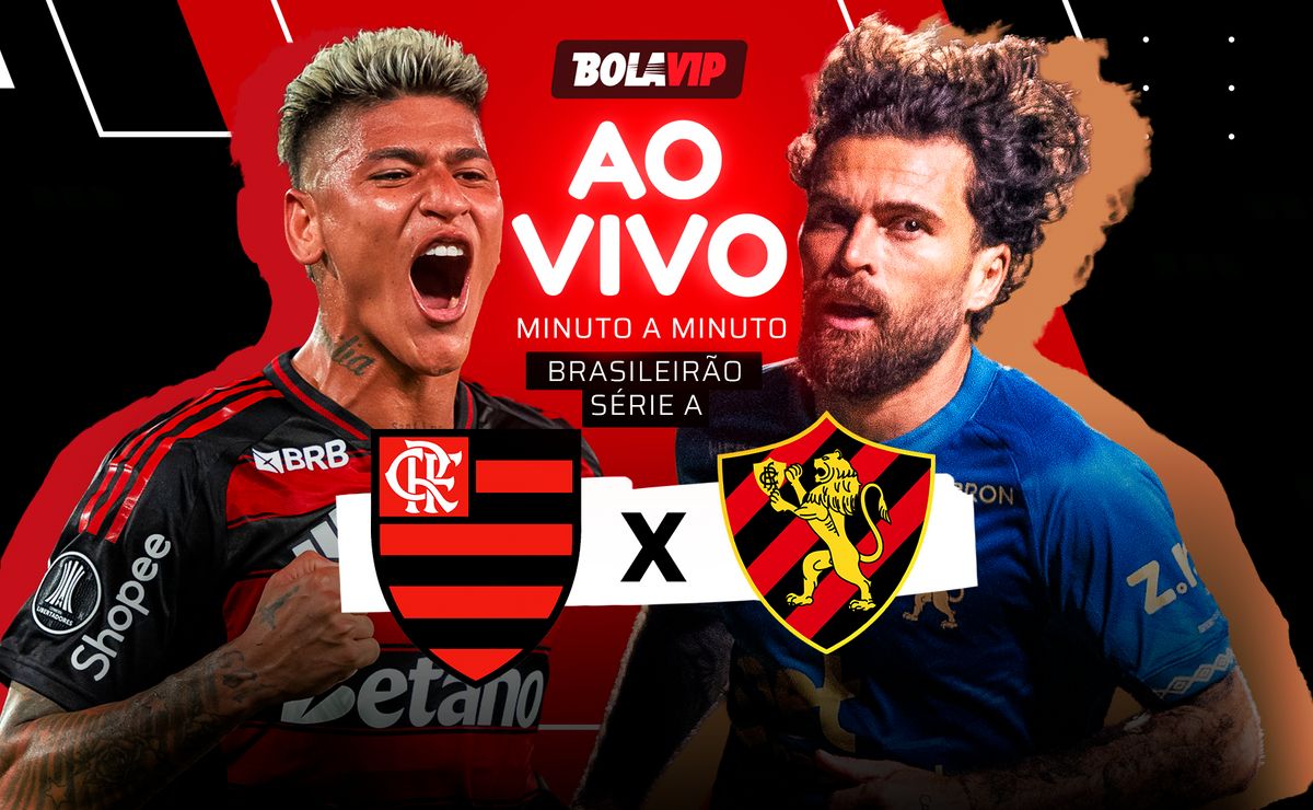 Flamengo x Sport AO VIVO – Segundo tempo em andamento pelo Brasileirão Betano
