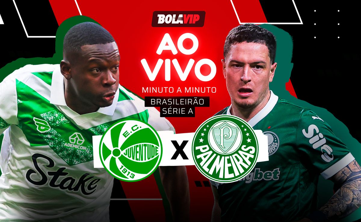 Juventude x Palmeiras AO VIVO – Onde assistir ao jogo em tempo real pelo Brasileirão Betano