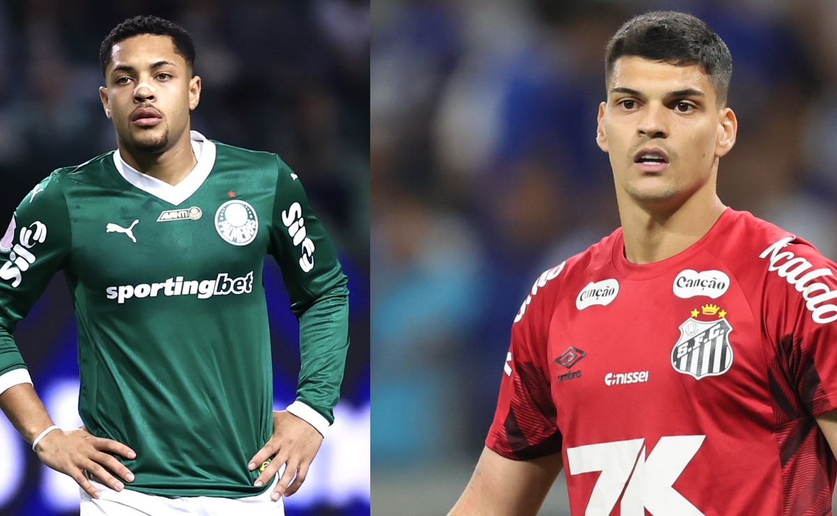 Palmeiras x Santos: Inteligência Artificial prevê resultado do clássico paulista no Allianz Parque