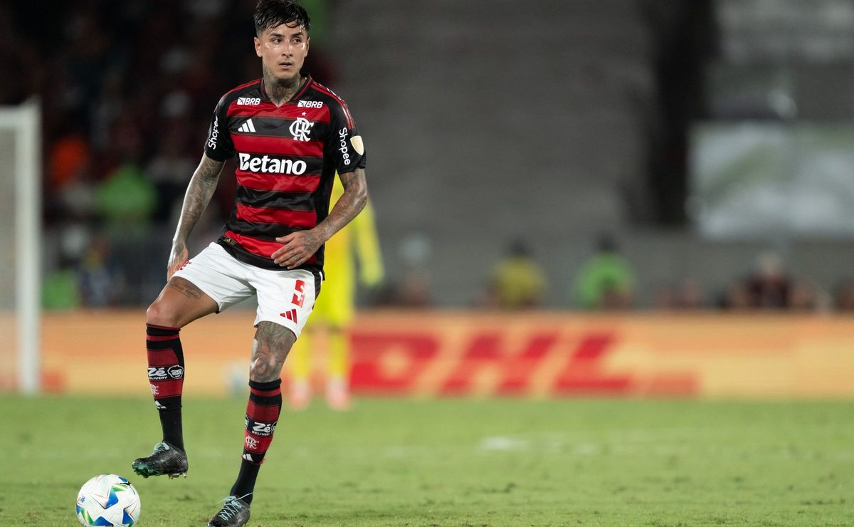 River Plate mira Erick Pulgar para 2026, mas Flamengo considera saída praticamente impossível