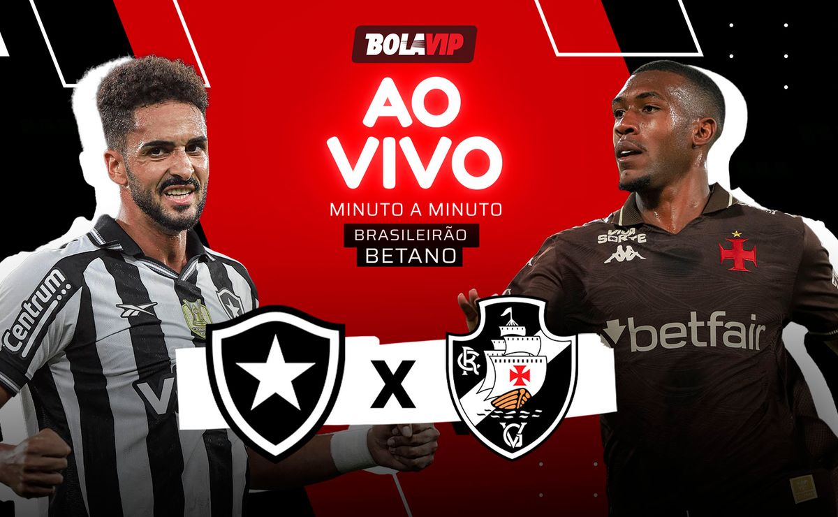 Botafogo x Vasco AO VIVO – 0 x 0 – Primeiro Tempo em andamento pelo Brasileirão Betano