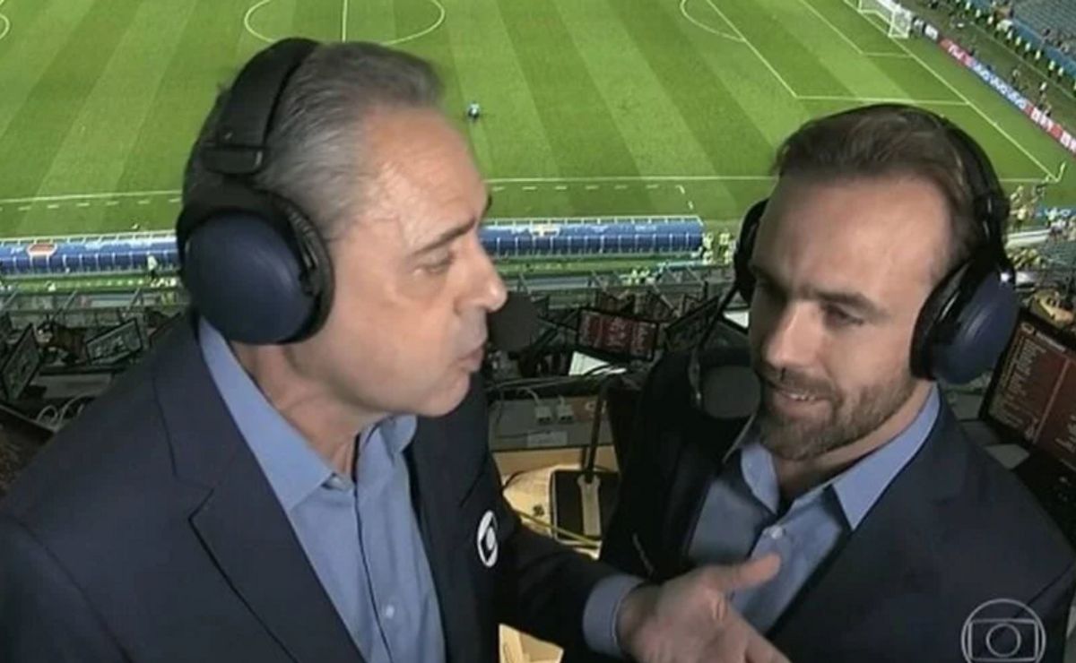 SPFC x Flamengo: Gatinho ‘dá um talento’ e rende boas risadas a Luís Roberto e até palavrão de Roger Flores