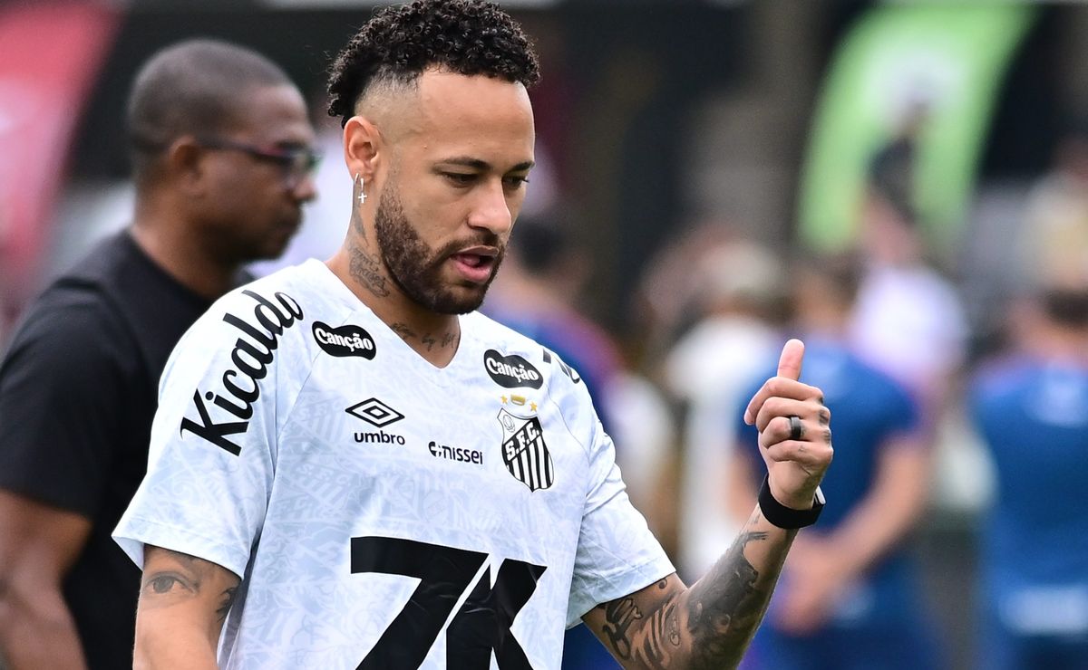 Neymar é vetado e desfalca o Santos no clássico contra o Palmeiras