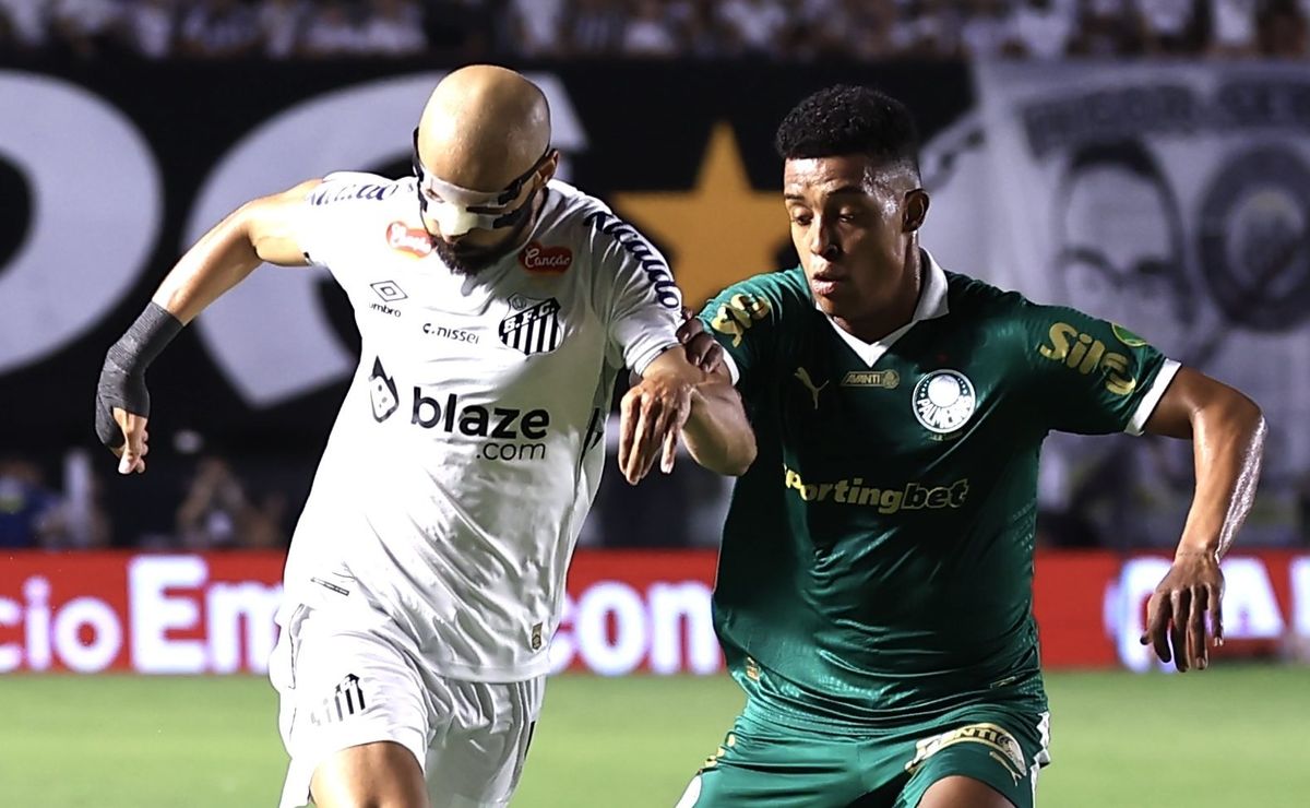 Palmeiras mantém defesa sólida e sofre 40% menos gols que o Santos no Brasileirão