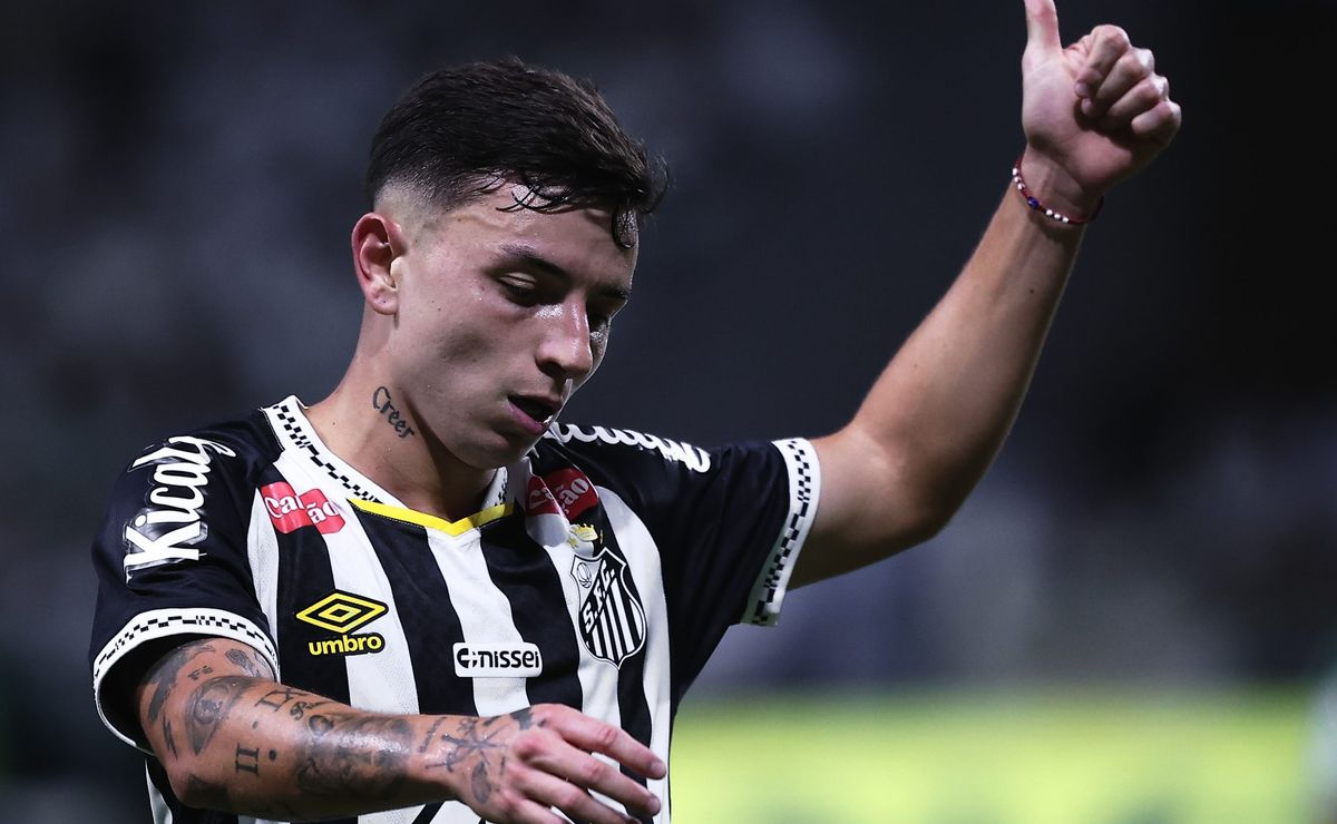 Mesmo derrotado por 2 a 0, Santos mostra evolução contra o Palmeiras e dá sinais de reação no Brasileirão Betano