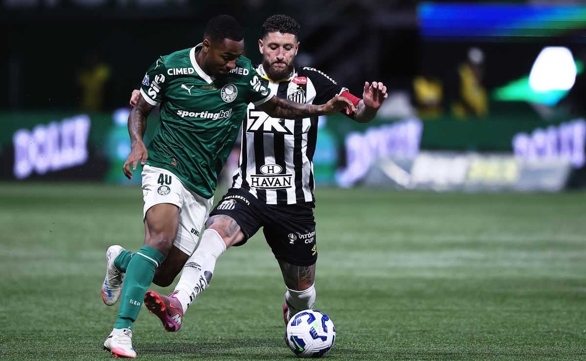 Notas e desempenho: Como cada jogador se saiu em Palmeiras x Santos pelo Brasileirão Betano 