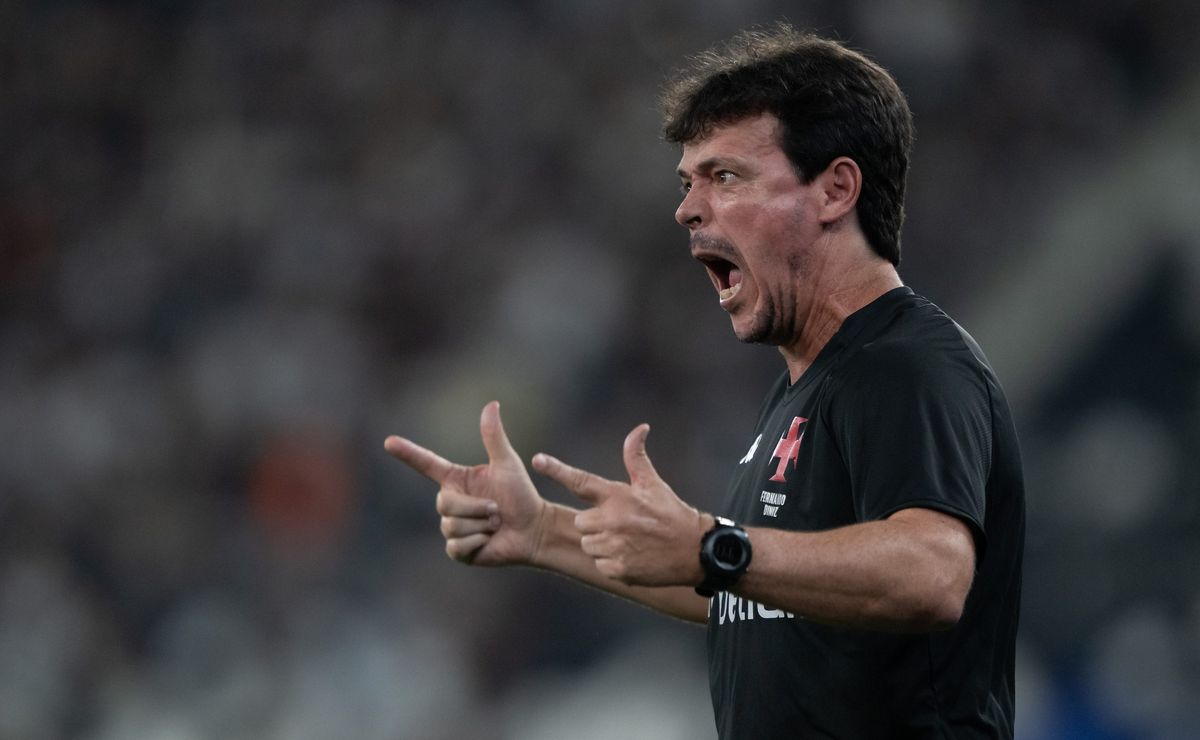 Vasco ficou dois jogos seguidos sem marcar no Brasileirão pela primeira vez com Diniz