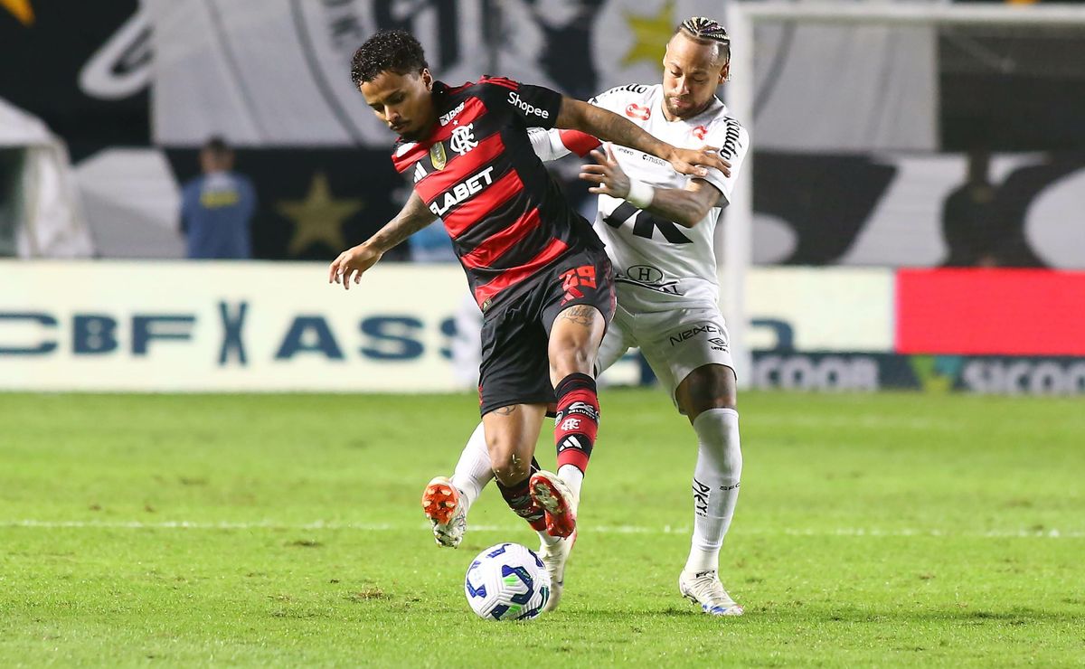 Santos utiliza Neymar para mandar recado para o Flamengo antes de duelo pelo Brasileirão