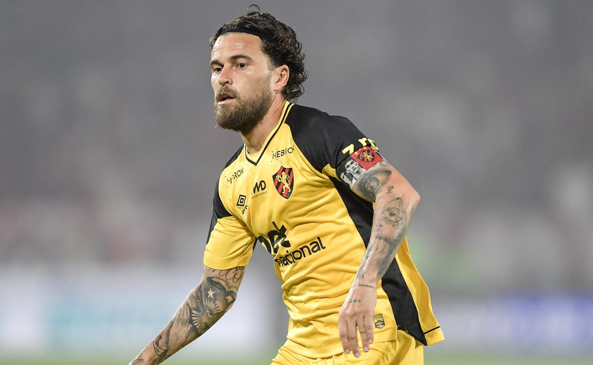 Lucas Lima é a principal esperança do Sport contra o Flamengo em confronto pelo Brasileirão