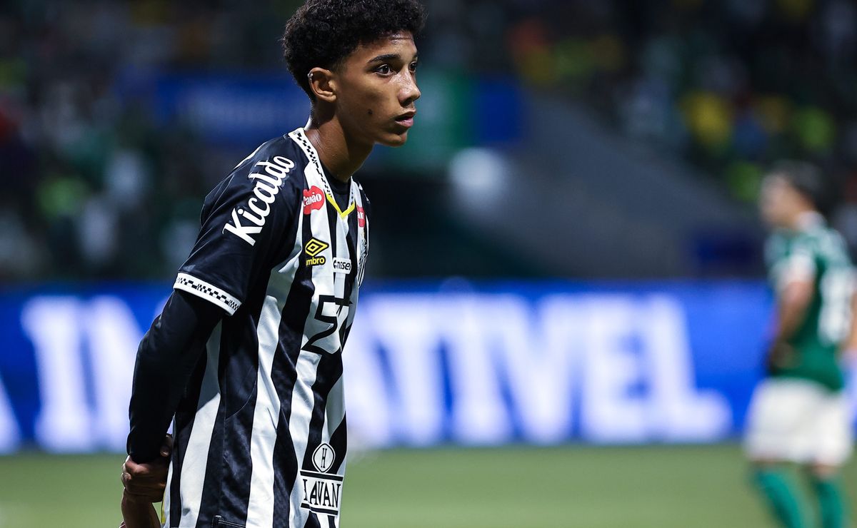 Com Robinho Jr, confira a provável escalação do Santos contra o Palmeiras pelo Brasileirão Betano