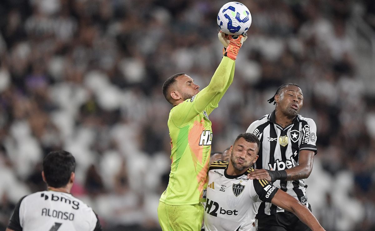 Everson, do Atlético-MG, justifica derrota para o Botafogo na final da Libertadores: “Sequência negativa”