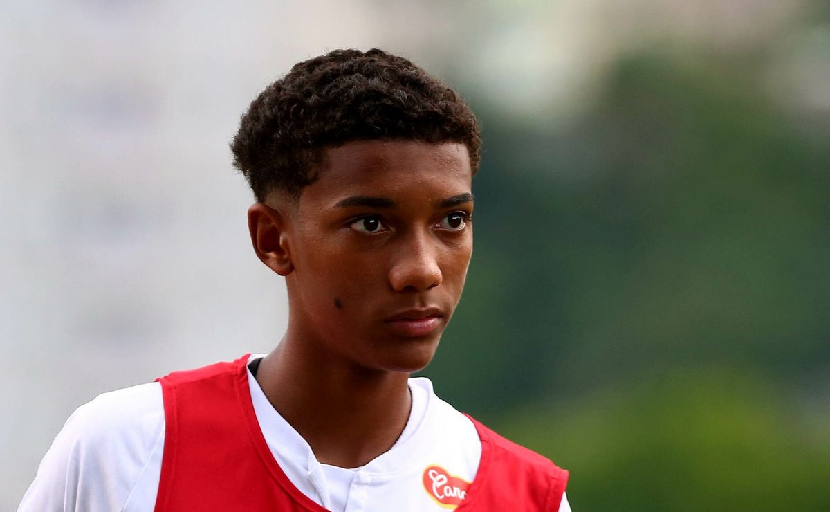 Robinho Júnior de titular contra o Palmeiras vira a estratégia de Vojvoda para vencer o rival