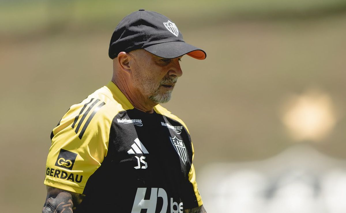 Sampaoli ousa na estratégia pela Copa Sul-Americana e responde se vai poupar o Atlético no Brasileirão
