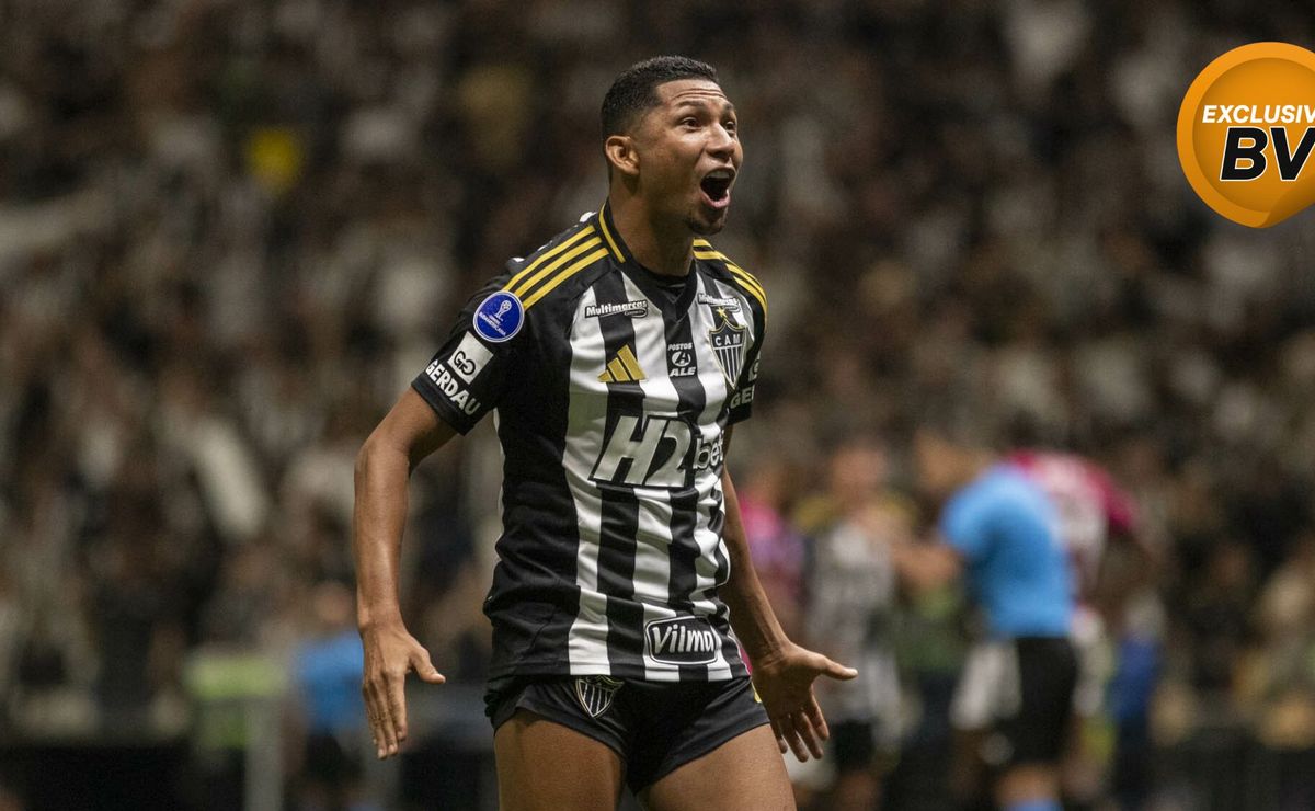Rony cresce no Atlético-MG com Sampaoli e iguala números de Hulk com o treinador