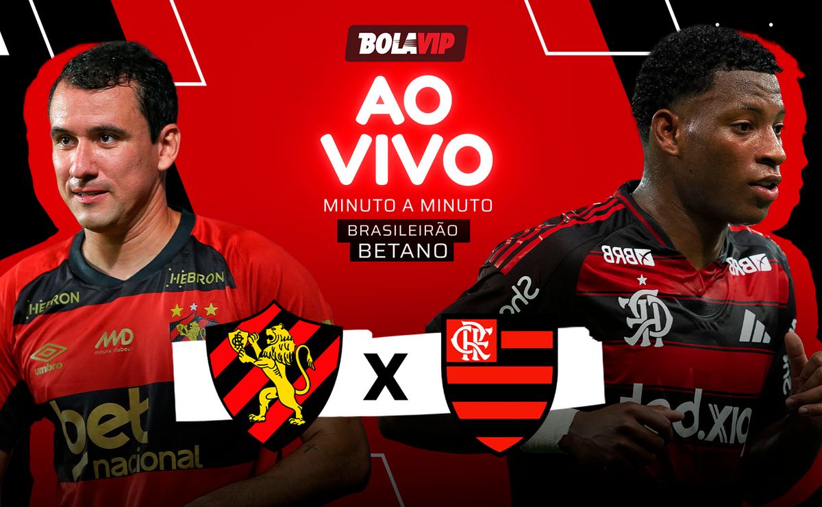 Sport x Flamengo: Ver ao vivo jogo da 12ª Rodada do Brasileirão Betano