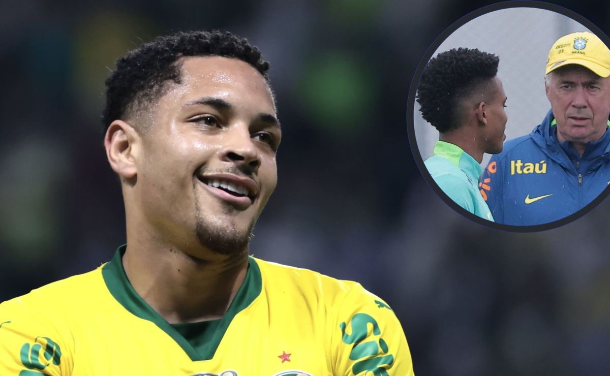 Globo flagra veto a Estêvão e Vitor Roque ‘na conta’ de Ancelotti em amistoso da Seleção Brasileira