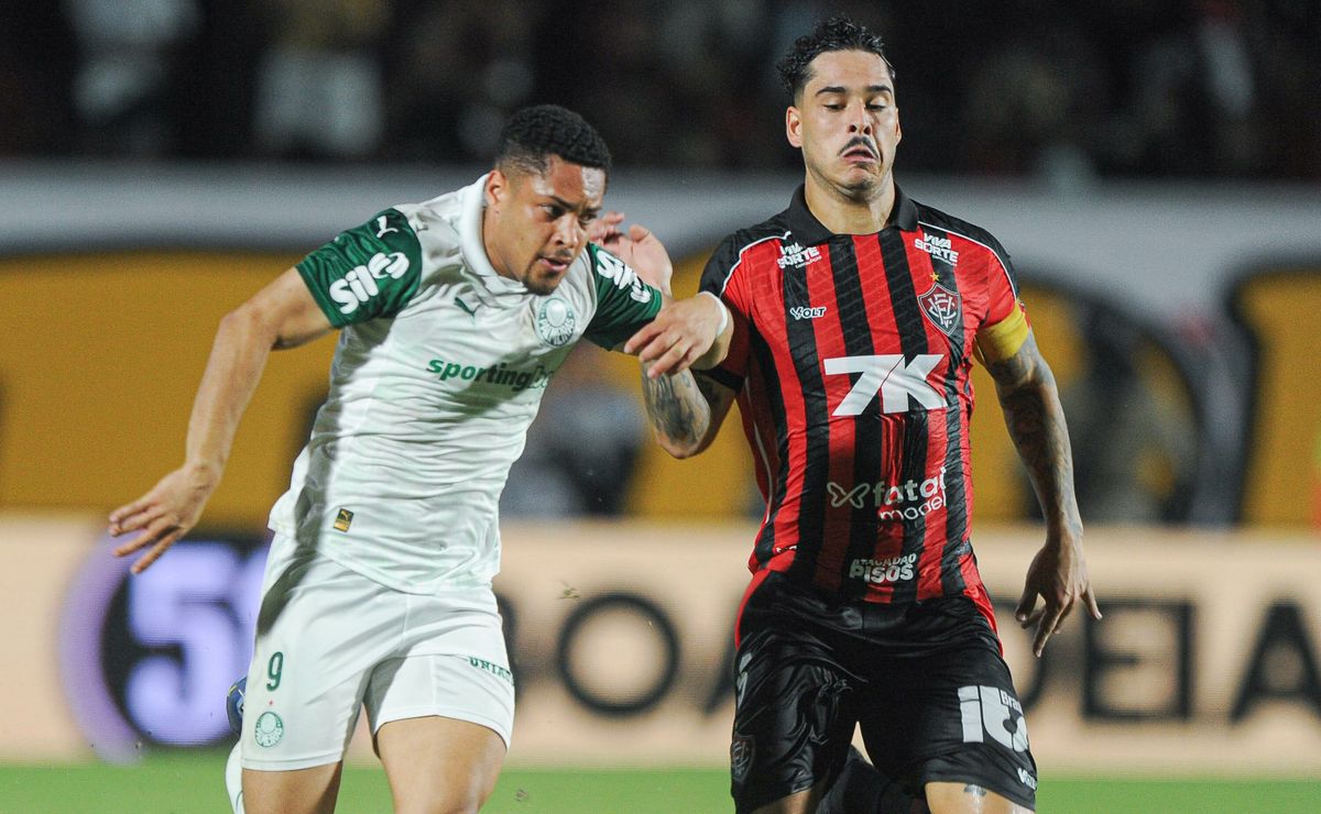 Palmeiras precisa quebrar tabu contra o Vitória para retomar a liderança do Brasileirão