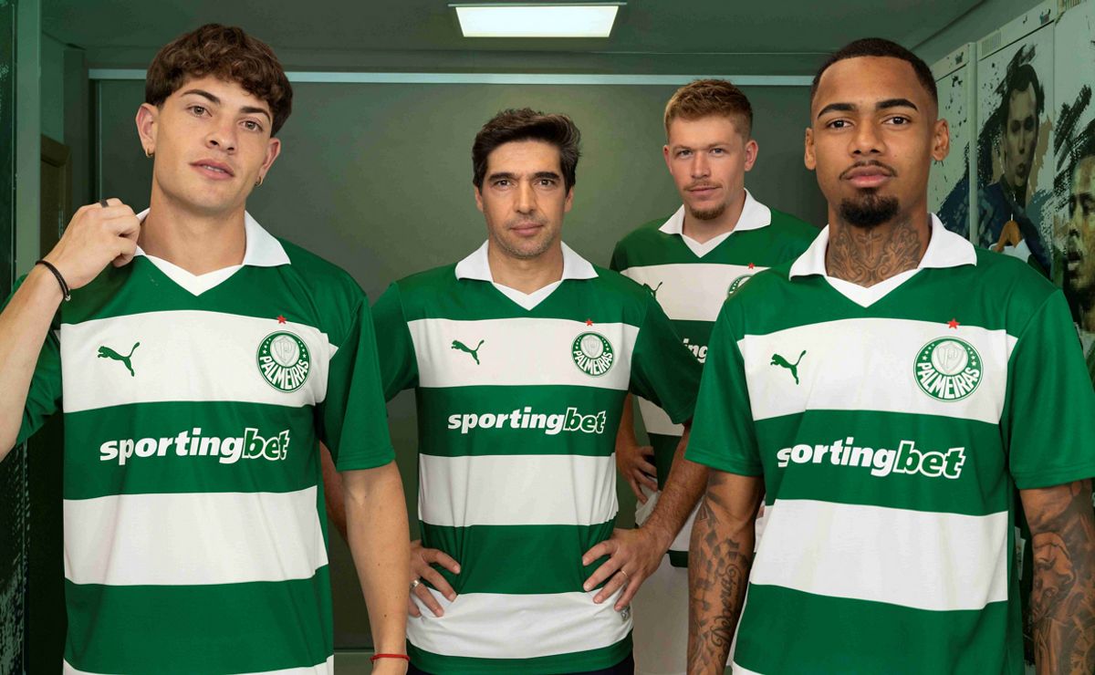 Palmeiras lança novo uniforme com a Puma e usará contra o Vitória no Allianz Parque