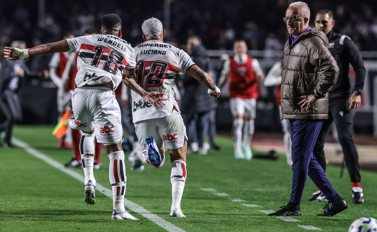 Luciano tem retrospecto positivo contra o Corinthians com a camisa do São Paulo; veja números