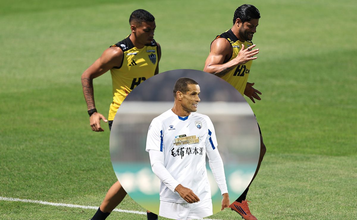 Final da Sul-Americana vira “salvação” do Atlético Mineiro após ano turbulento, diz Rivaldo