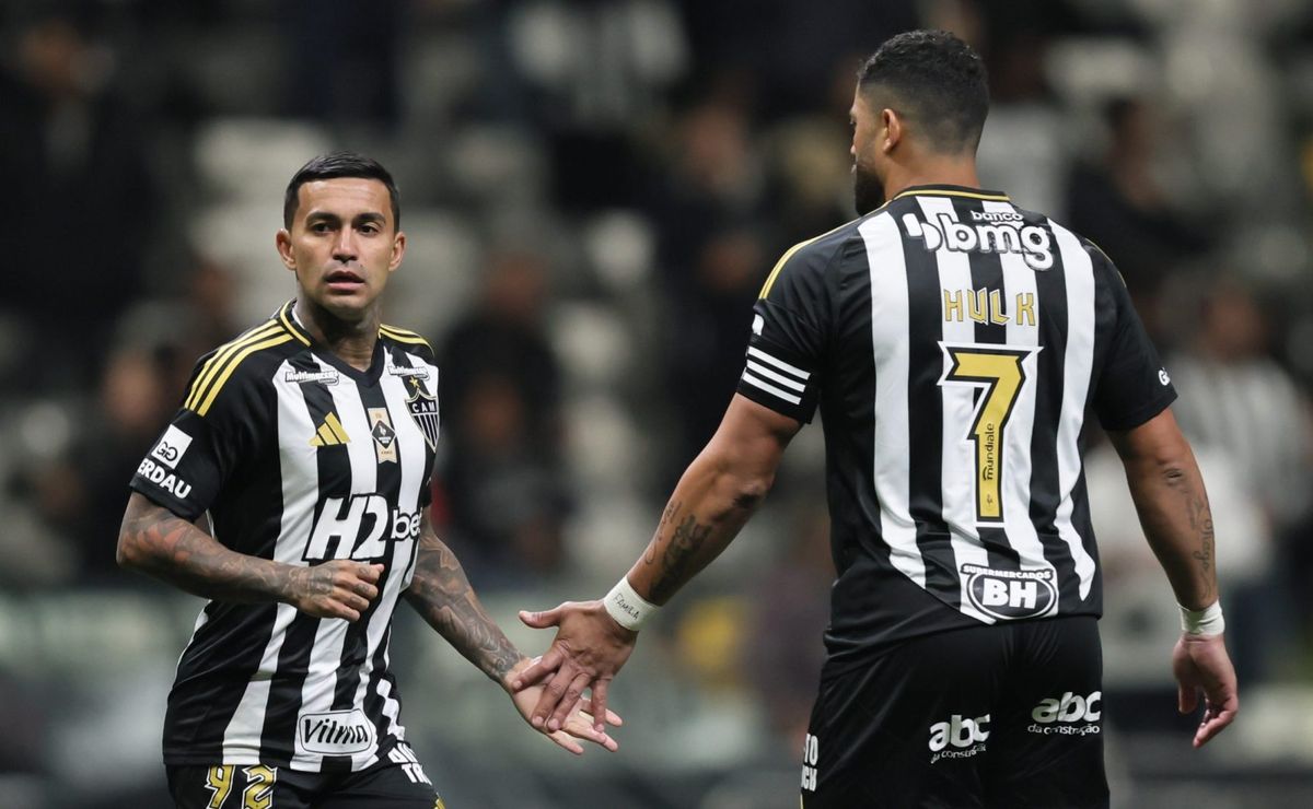 Hulk, Dudu e Scarpa decidem não dar entrevista após empate do Atlético-MG contra o Flamengo