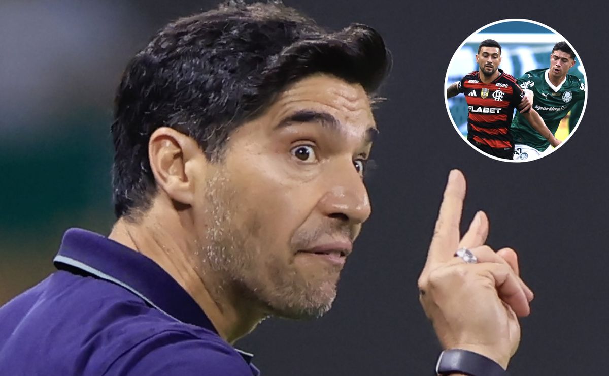 “Comparar com o do Arrascaeta”; Abel Ferreira explode em coletiva e questiona “erros” após Flamengo disparar