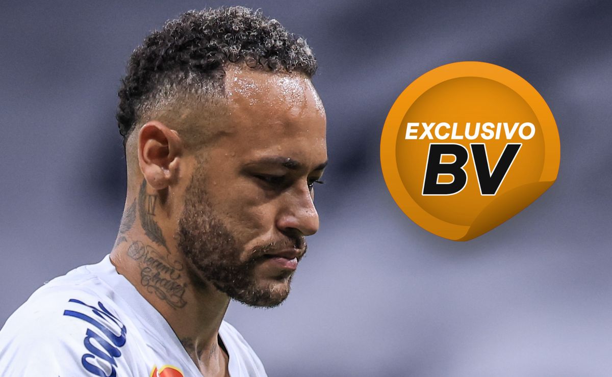 Neymar tem queda de 530% em participações de gols em relação ao seu melhor ano no Santos