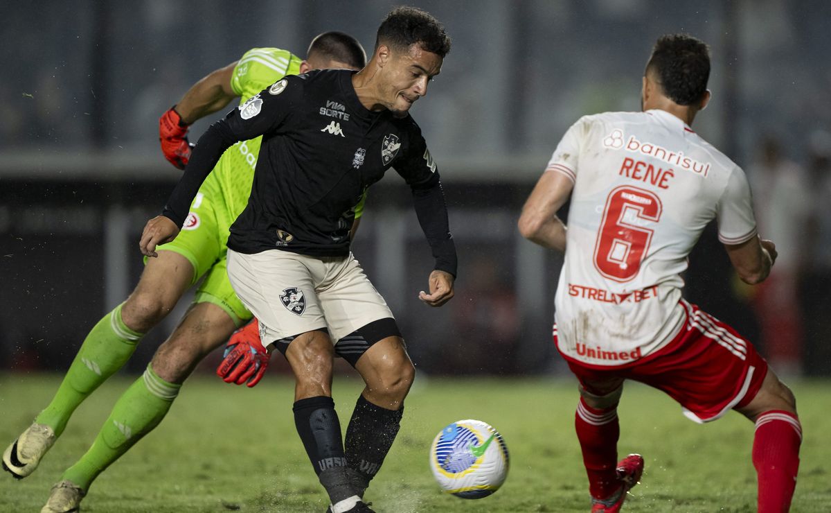 Vasco não vence o Internacional em São Januário há seis anos e vive decisão