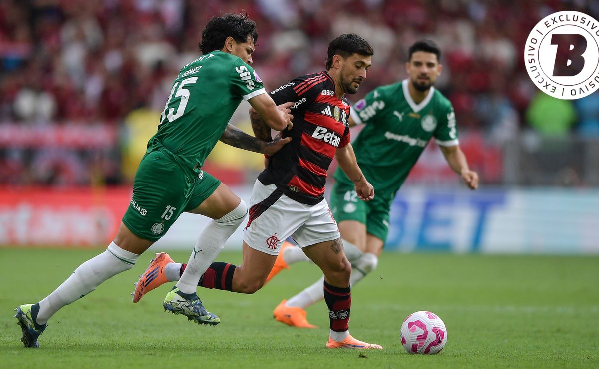Ataque do Palmeiras apresenta desempenho 150% superior ao do Flamengo na Libertadores
