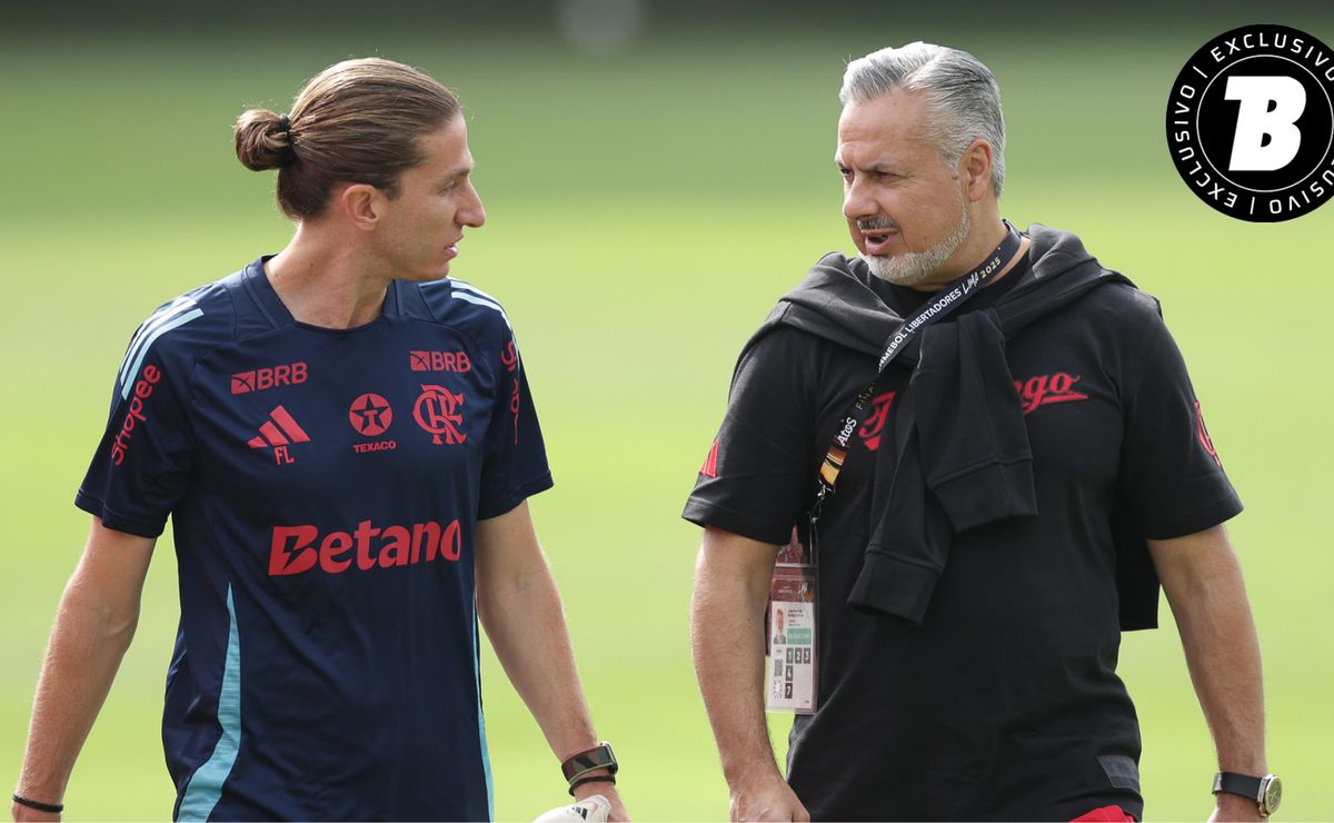 Filipe Luís define futuro após a final da Libertadores e será treinador do Flamengo por mais tempo
