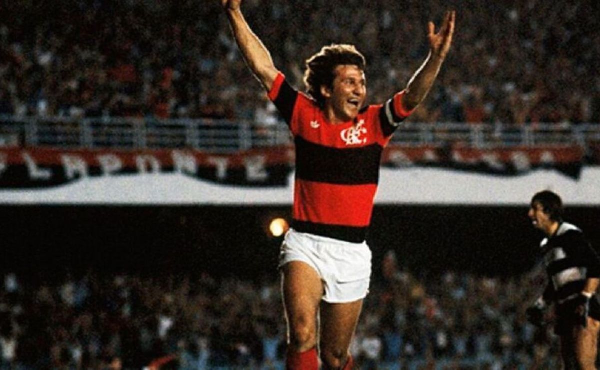 Zico e Gabigol são os únicos jogadores da história do Flamengo com gols em finais de Libertadores