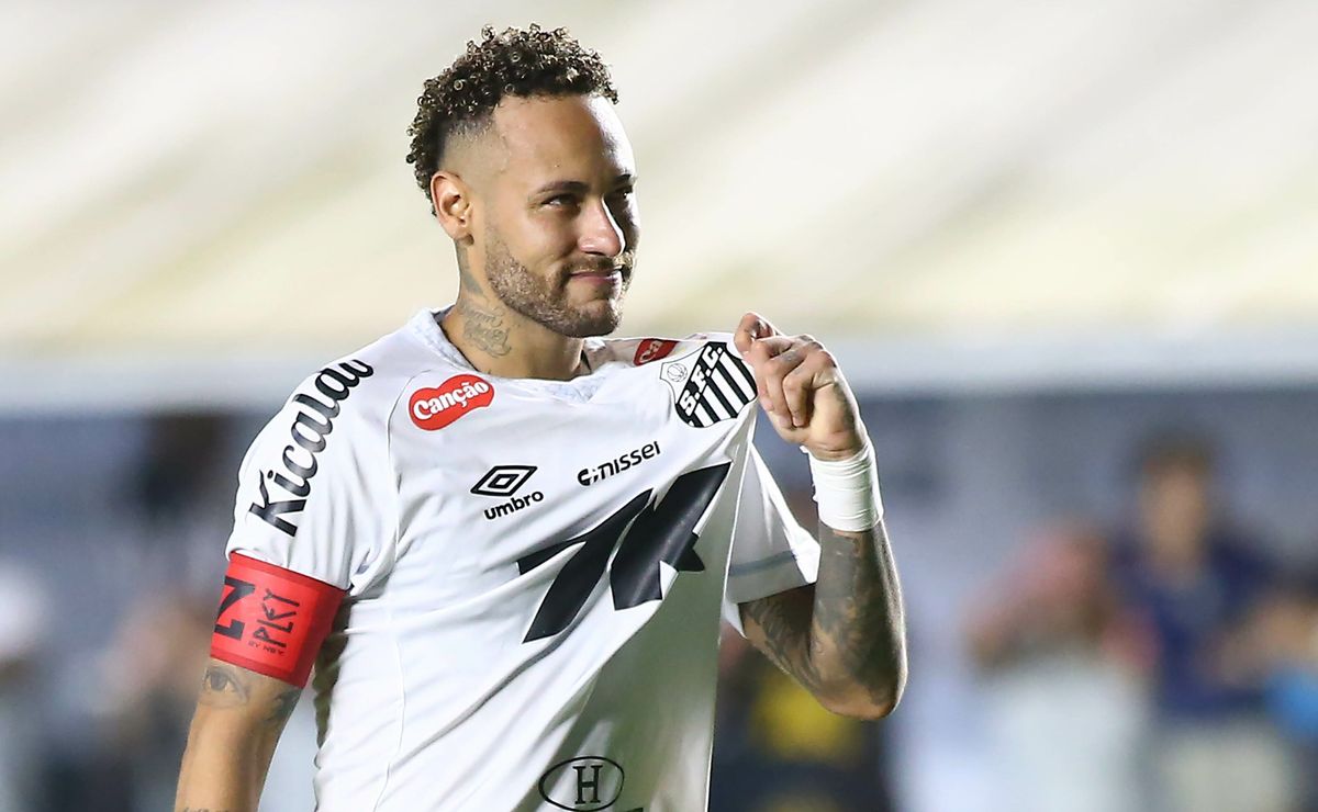 Gol e assistência: Neymar é o grande protagonista da goleada do Santos contra o Sport