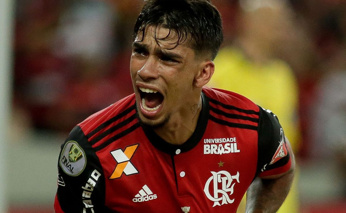 Lucas Paquetá vai à loucura com tetra do Flamengo na Libertadores após profecia certeira