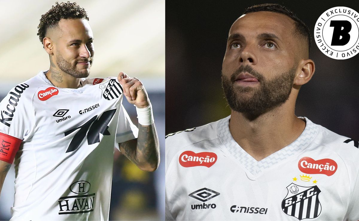 Neymar deixa Guilherme no chinelo e assume a vice-artilharia do Santos no Brasileirão Betano