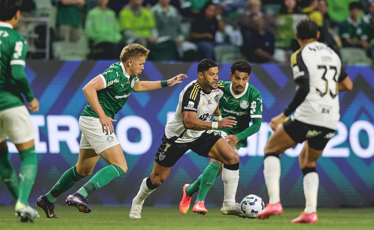 Atlético-MG busca primeira vitória na Arena MRV sobre o Palmeiras e encerrar jejum diante do Verdão