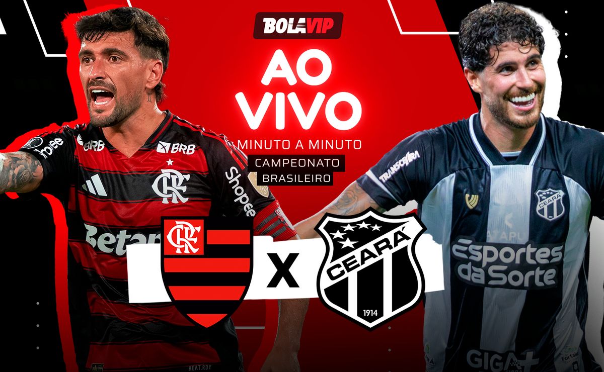 Flamengo x Ceará AO VIVO – Onde assistir jogo em tempo real pelo Brasileirão Betano