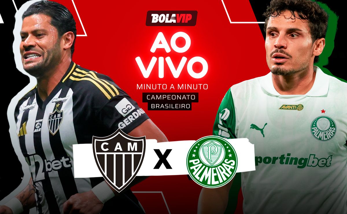 Atlético-MG x Palmeiras AO VIVO – Onde assistir ao jogo em tempo real pelo Brasileirão
