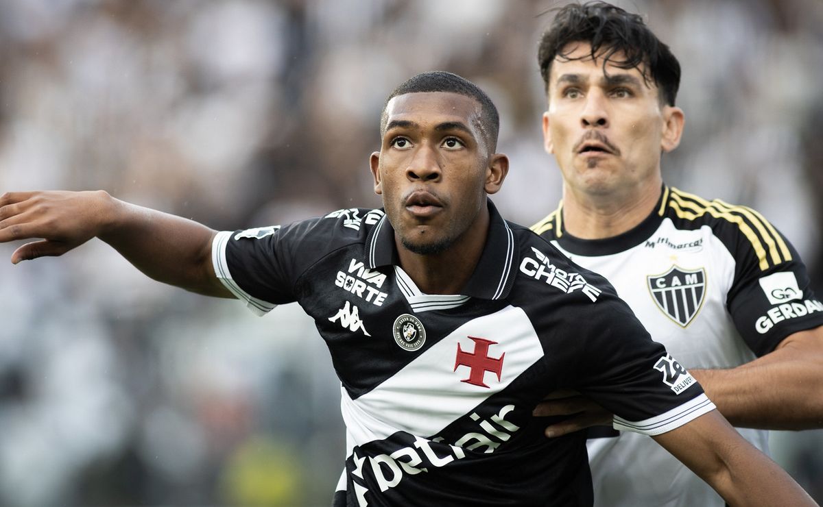 Inteligência artificial aponta derrota do Vasco para o Atlético-MG por 2 a 0 pelo Brasileirão Betano