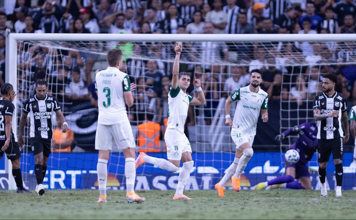 Notas e desempenho: Palmeiras ‘estraga’ tarde do Ceará pelo Brasileirão Betano