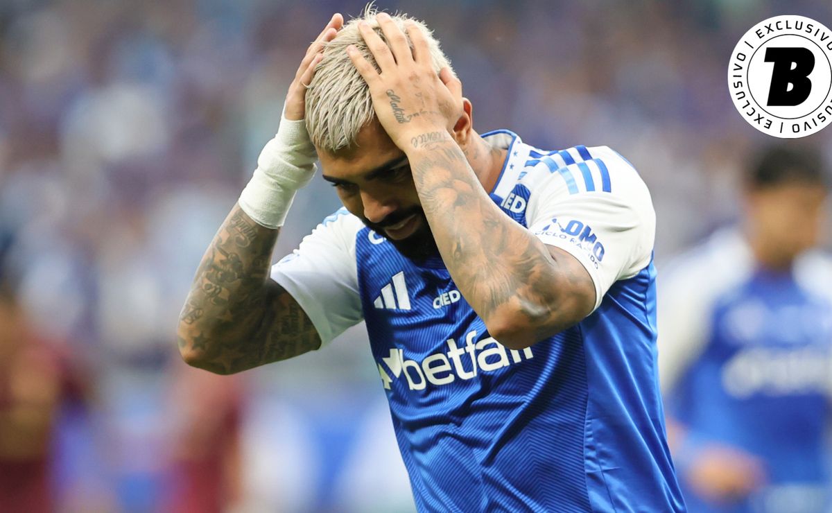 A má fase de Gabigol no Cruzeiro: atacante acumula mais cartões do que gols no 2º semestre