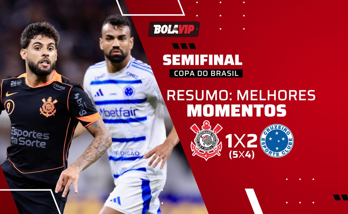 Corinthians vence Cruzeiro nos pênaltis e está na final da Copa do Brasil