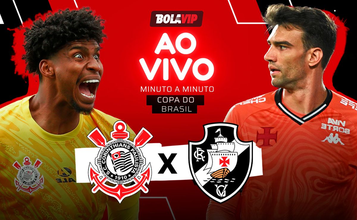 Corinthians x Vasco AO VIVO – Pré-jogo rolando pela Final da Copa Betano do Brasil