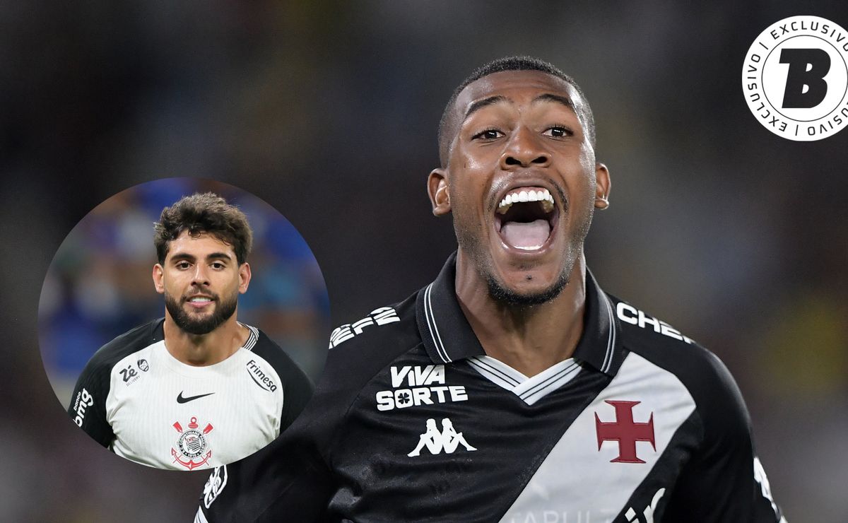 Rayan, do Vasco, vale quase R$ 19 milhões a mais que Yuri Alberto, do Corinthians