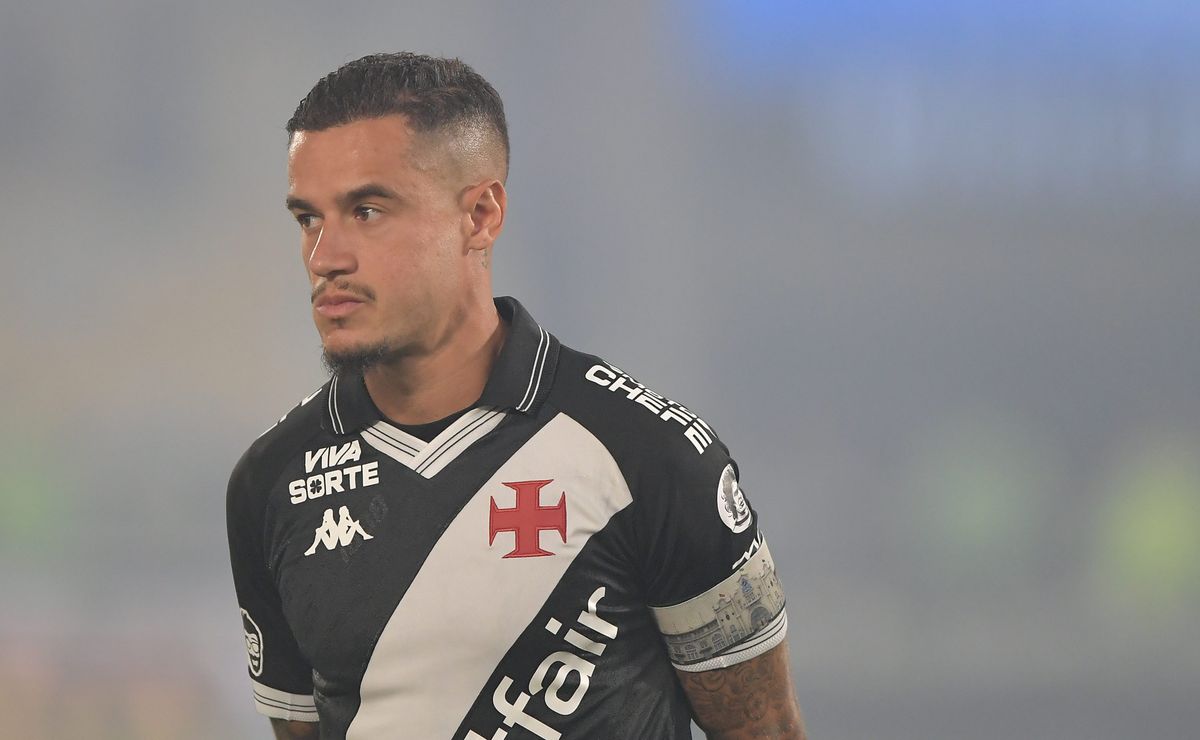 Renovação de Philippe Coutinho com o Vasco é adiada até depois da final da Copa do Brasil
