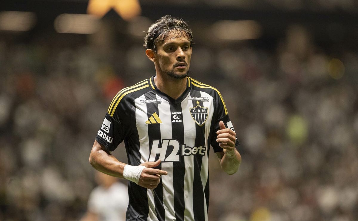 Scarpa encerra o ano com 12 assistências pelo Atlético-MG e lidera ranking, ultrapassando Hulk